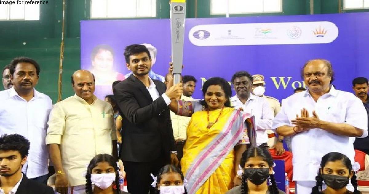 Chess Olympiad Torch Relay reaches Puducherry